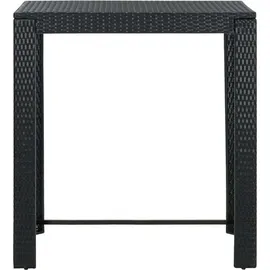 vidaXL Gartenbar-Set 5-tlg. Schwarz