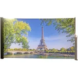 Garden Pleasure Aluminium Seitenmarkise 160 x 300 cm Silbergrau