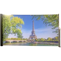 Garden Pleasure Aluminium Seitenmarkise 160 x 300 cm Silbergrau