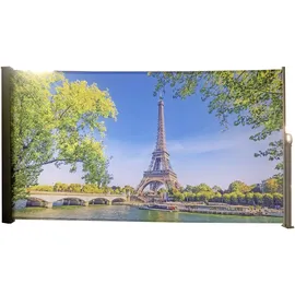 Garden Pleasure Aluminium Seitenmarkise 160 x 300 cm Silbergrau