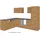 Held Winkelküche L-Form 210 x 270 cm Eiche matt