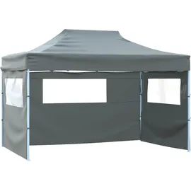 vidaXL Party-Zelt 4,1 x 2,8 m Anthrazit
