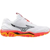 Mizuno Wave Stealth 6 Handballschuhe, weiß, Größe 46 1⁄2 - 46 1⁄2