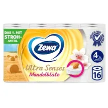 Zewa Toilettenpapier Ultra Senses 4-lagig, 16 Rollen