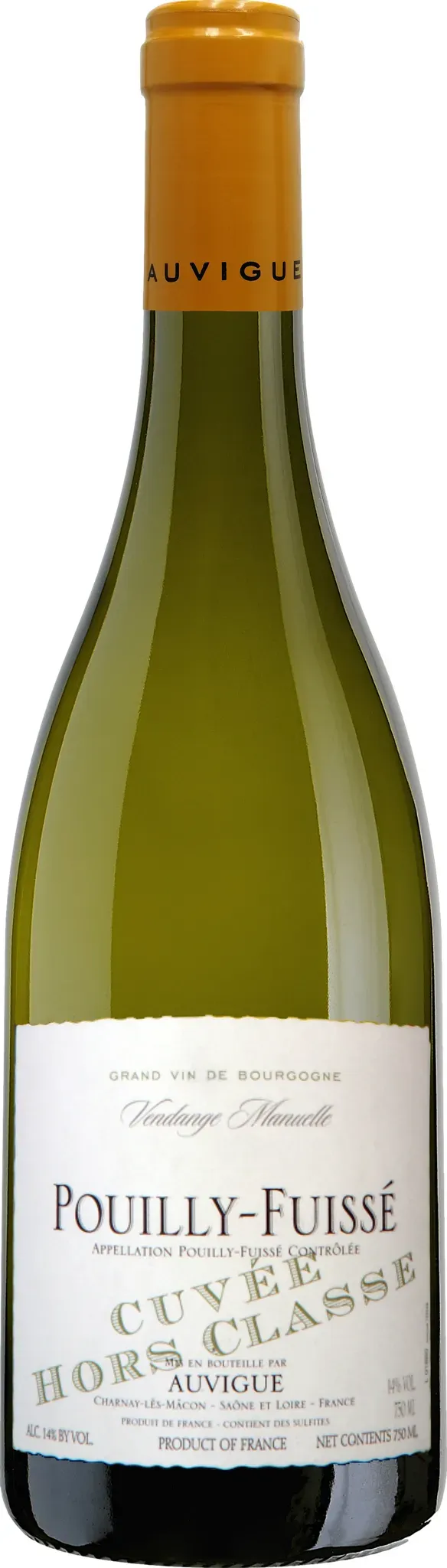 Auvigue Pouilly-Fuisse Hors Classe 2021 - 14.00 % vol