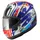 Arai Helmet Arai Rx-7v Evo Nakano, Integralhelm - Blau/Rot/Gold/Weiß / M