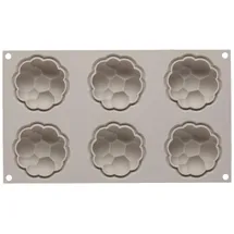 Silikomart BOLLICINE Silikonform Monoportionen 10er Pack Ø 7 cm h 3 cm