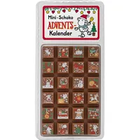 Sheepworld Adventskalender mit Mini-Schokolade | Mini-Adventskalender, 13,2 cm x 6,5 cm, 30 g Schokolade insgesamt | Geschenk Advent | 51130