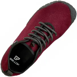 Ballop Corso Barfußschuhe bordeaux-