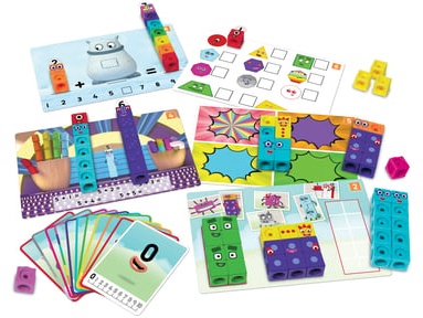 Learning Resources® Mathlink® Cubes Numberblocks 1-10 Activity Set