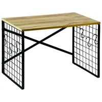 KESPER Mikrowellenregal 52 x 32,5 x 36,5 cm Braun