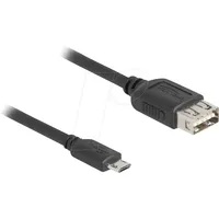 DeLock 81516 USB 2.0 Kabel EASY Micro-B Stecker auf