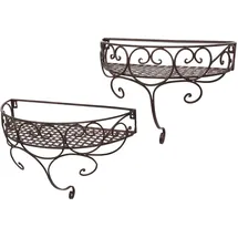 Ambiente Haus Wandregal 1 tlg. onesize Braun