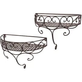 Ambiente Haus Wandregal 1 tlg. onesize Braun
