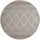 KADIMA DESIGN Teppich Kurzflor Rauten Wohnzimmer schmutzabweisend Beige Rund 160D | 100% Polypropylen, Rücken aus Polypropylen | pflegeleicht
