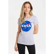LOGOSHIRT NASA grau S