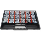 Schraubenbox24 Zylinderkopfschrauben Sortiment M4-M5-M6 8-40 mm 375 Stück