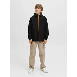 Jack & Jones Junior JJEFLYNN RAIN JACKET SN JNR schwarz 176