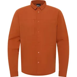 Jack Wolfskin Sierra Canyon Herren Hemd, orange