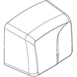KWC Händetrockner, Kunststoff, IR, 268x230x177 mm, 230 Vac