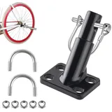 Fahrrad AnhäNgerkupplung mit Sicherungsstift, Adapter Kupplung für FahrradanhäNger, Kupplung hundeanhänger, für Kinderwagen, Fahrrad-Kinderanhänger, Lastenanhänger, Outdoor, Den Täglichen Transport