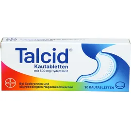 Bayer Talcid Kautabletten 20 St.