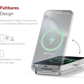 Xtorm LINQ LQWPS082 8000 mAh, Kabelloses Aufladen, 5 W, Silber