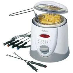 Bomann FFR 1290 CB - Tiefkühler/Fondue - 1 Liter
