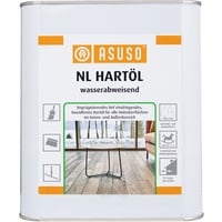 Asuso NL Hartöl 3L farblos, seidenmatt, Holzöl, Arbeitsplattenöl, Naturöl