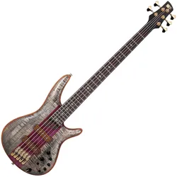Ibanez SR5CMDX E-Bass Black Ice Low Gloss