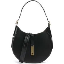 Ralph Lauren ID Collection Small Schultertasche Leder Black