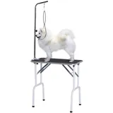 PawHut Trimmtisch Klappbar für Hunde Katzen 81 x 48,5 x 80 cm