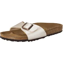 Birkenstock Madrid Vegan Birko-Flor schmal graceful pearl white 38