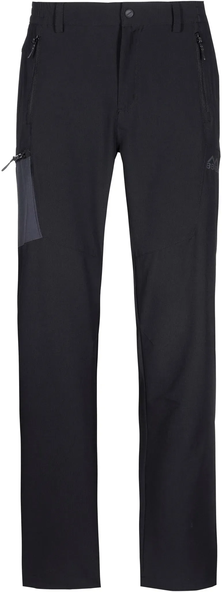 8848 Outdoor Wanderhose Herren in black-ebony, Größe L - schwarz