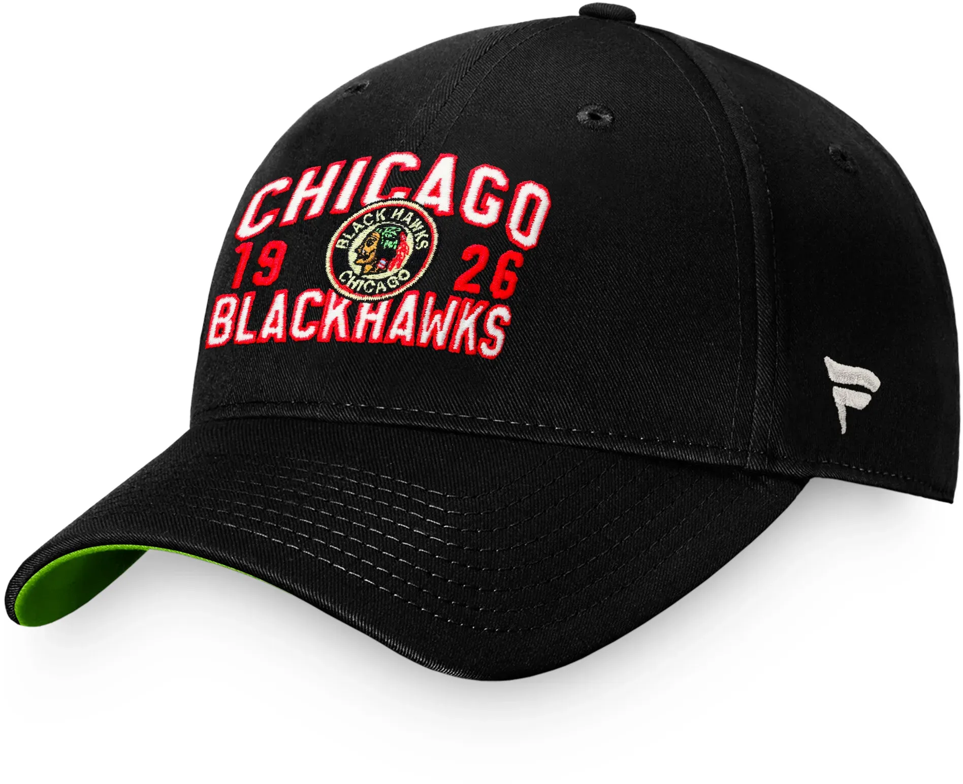 Herren Kappe  Fanatics True Classic True Classic Unstructured Adjustable Chicago Blackhawks - Schwarz