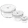 Zwilling Vakuumschüssel Set transparent 12 cm, 18 cm, 24 cm 6-tlg.
