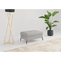 sit&more Polsterhocker SIT & MORE "Emely", silber, B:104cm H:47cm T:69cm, 90% Polyester, 10% Polyamid, Hocker, Polsterhocker, mit praktischen Stauraum