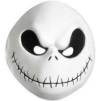 Disney Offizielle Premium-Maske Jack Skellington, Erwachsene, Halloween-Kostüm für Erwachsene, Einheitsgröße