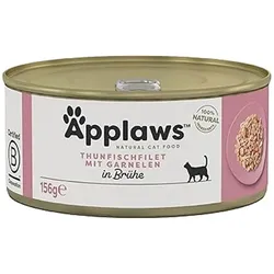 Applaws Premium Nassfutter für Katzen - Thunfisch & Garnelen