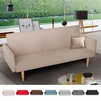 Produce Shop Schlafsofa mit 3 Sitzplätzen, aus Stoff, verstellbar, nordisches Design, Beige