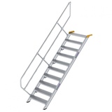 Günzburger Treppe 45° inkl. einen Handlauf, 800mm Stufenbreite, 10 Stufen