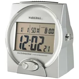 MV Sprechender Funkwecker silberfarben