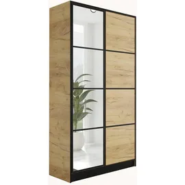 kier furniture Drehtürenschrank Eden v2 105 x 205 x 39 cm Craft Eiche