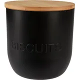 Excellent Houseware Küchenbehälter 1700 ml 1-tlg. schwarz