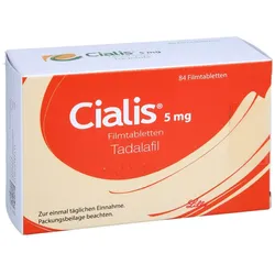 Cialis 5 mg Filmtabletten 84 St