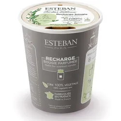 Esteban Refill für dekorative Duftkerze Blühender Tee Kerze 180 g 