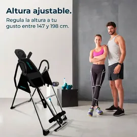 Cecotec Drumfit 1800. Inversionstisch - Black / Blue - One Size