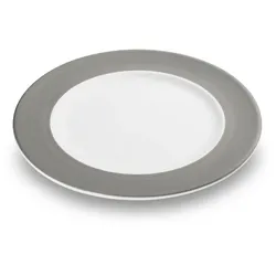 Gmundner Keramik Variation Grau, Speiseteller Gourmet (Ø 27cm)