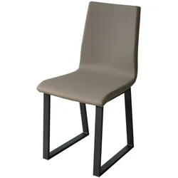 Baffy Stuhl Anthrazit Beinkissen Tortora 52 (Typ Tecno)