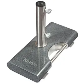 Knirps Sonnenschirmständer dunkles Granit 25kg Stein, Marmor, Grau